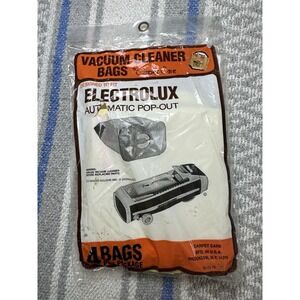 Vintage Electrolux Vacuum Cleaner Bags Automatic Pop-Out‎ 4 Pack Carpet Care